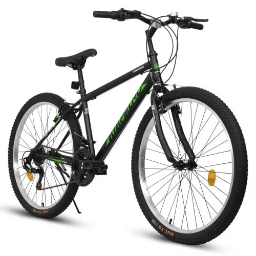 POWANLI 26" Mountain Bike for Women, 21 Speeds Mountain Bicycles with Dual Disc Brakes and 100mm Front - Product image 5