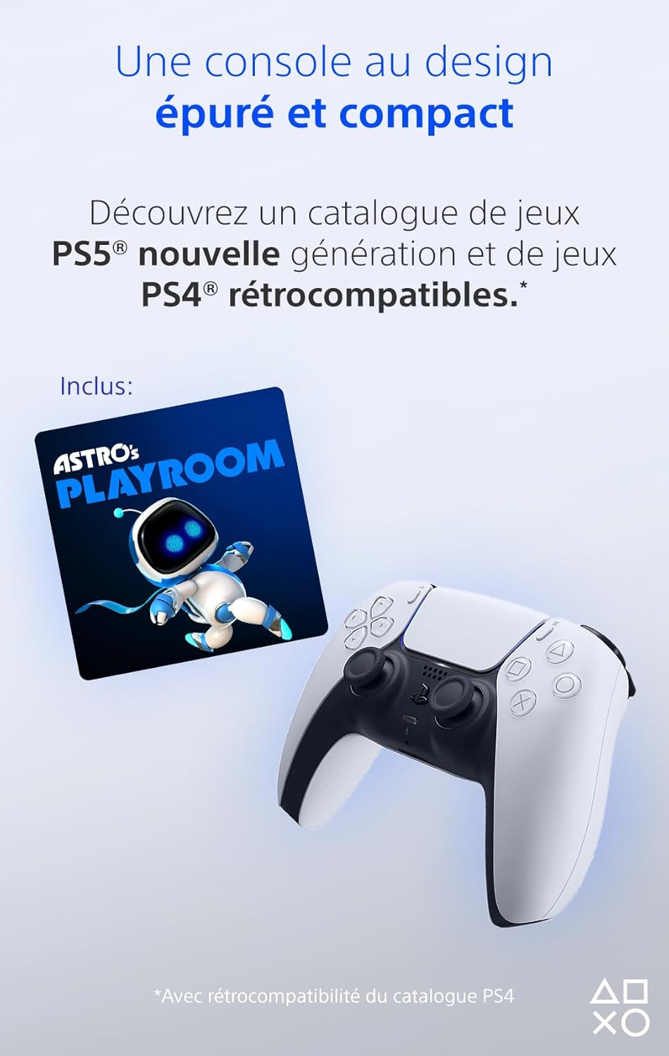 Sony Playstation, 5 Digital Edition, with 1 DualSense Wireless Controller, Color: White