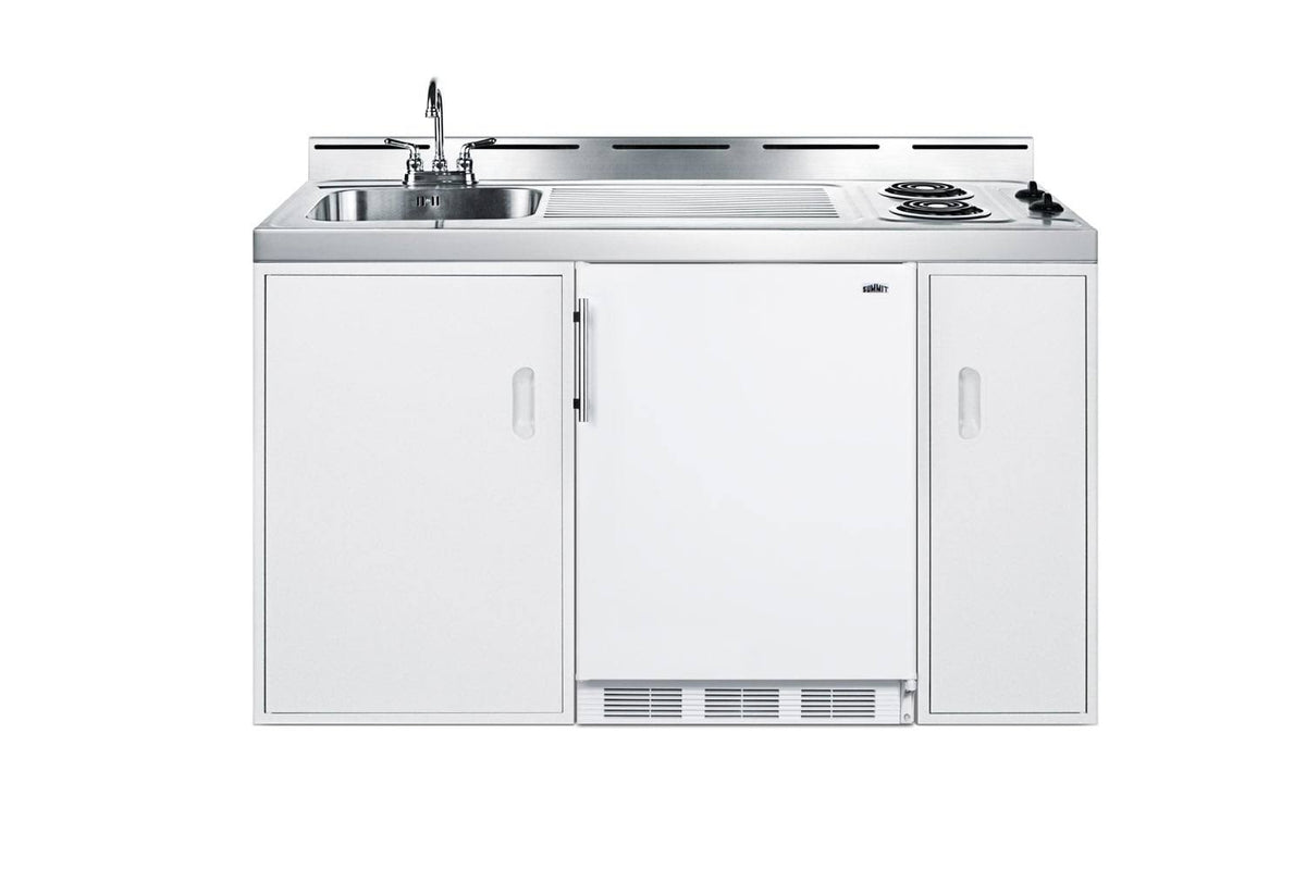 Summit Appliance 60 in. Compact Kitchen in White - Product image 1