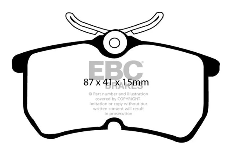 EBC - Rear Redstuff Pad PN DP31218C