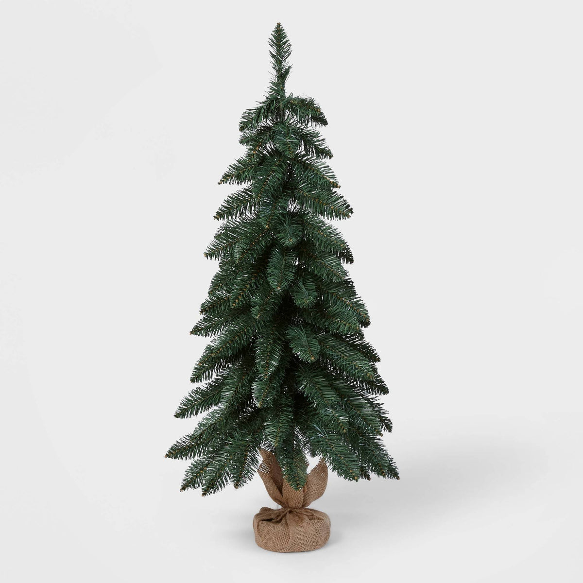 Wondershop 3' Unlit Downswept Alberta Spruce Mini Artificial Christmas Tree with Burlap Base - Product image 1