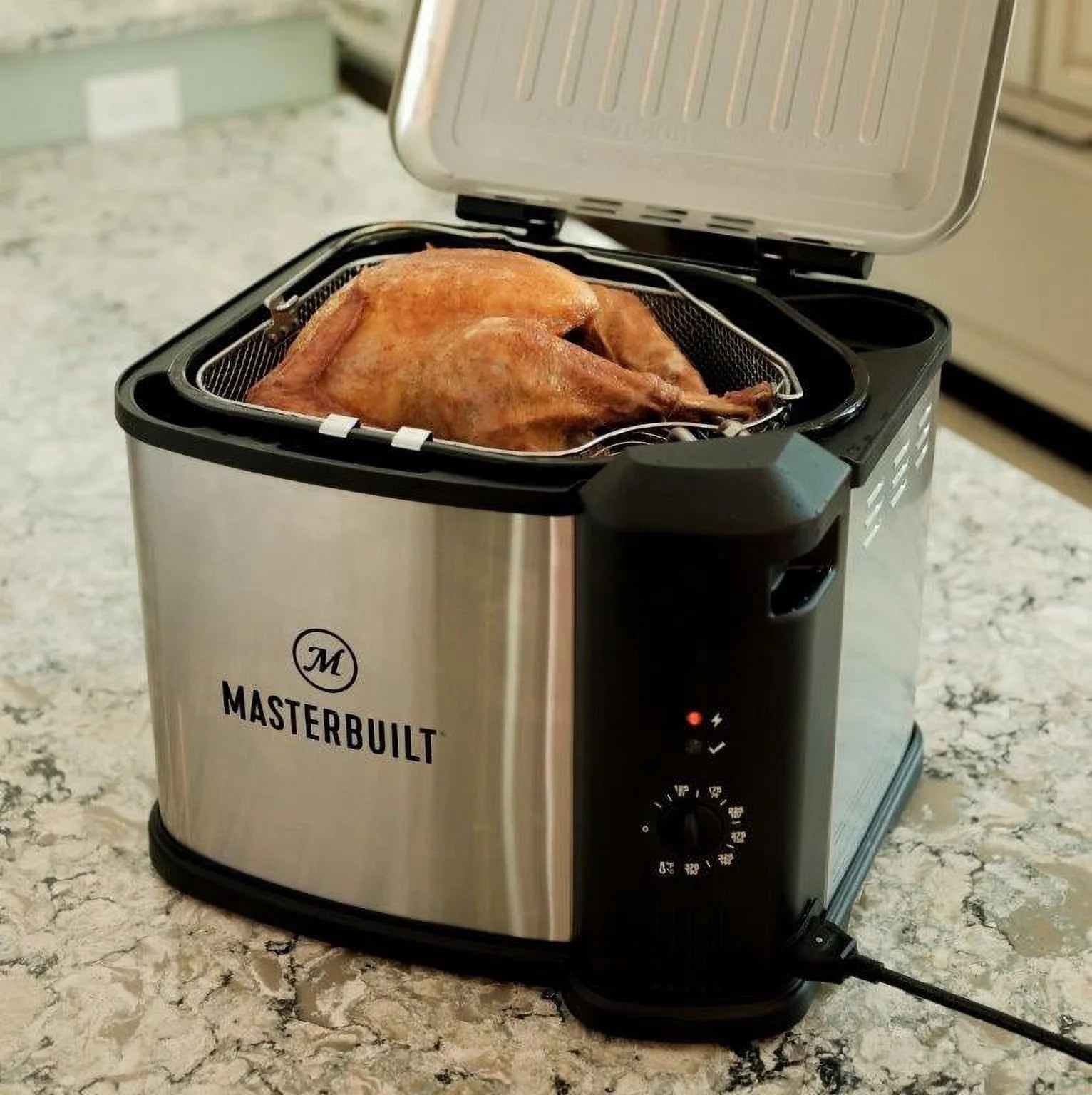 Masterbuilt 10 Liter XL Electric Fryer, Boiler, Steamer in Silver - Product image 2