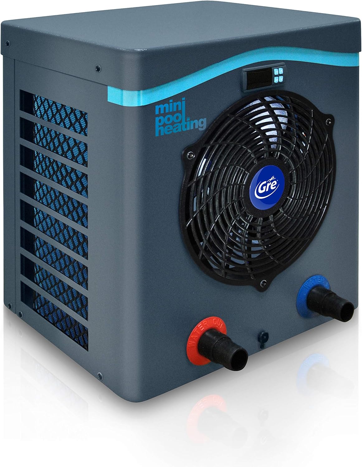 HPM40 HPM40-Mini Heat Pump for Above Ground Pools up to 40 m3, Black -