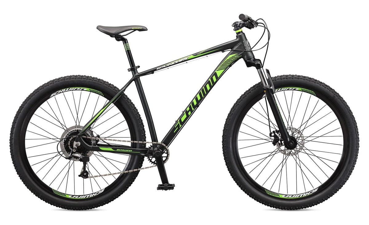 Schwinn 29 - In. Boundary Mens Mountain Bike, Black and Green - Product image 2