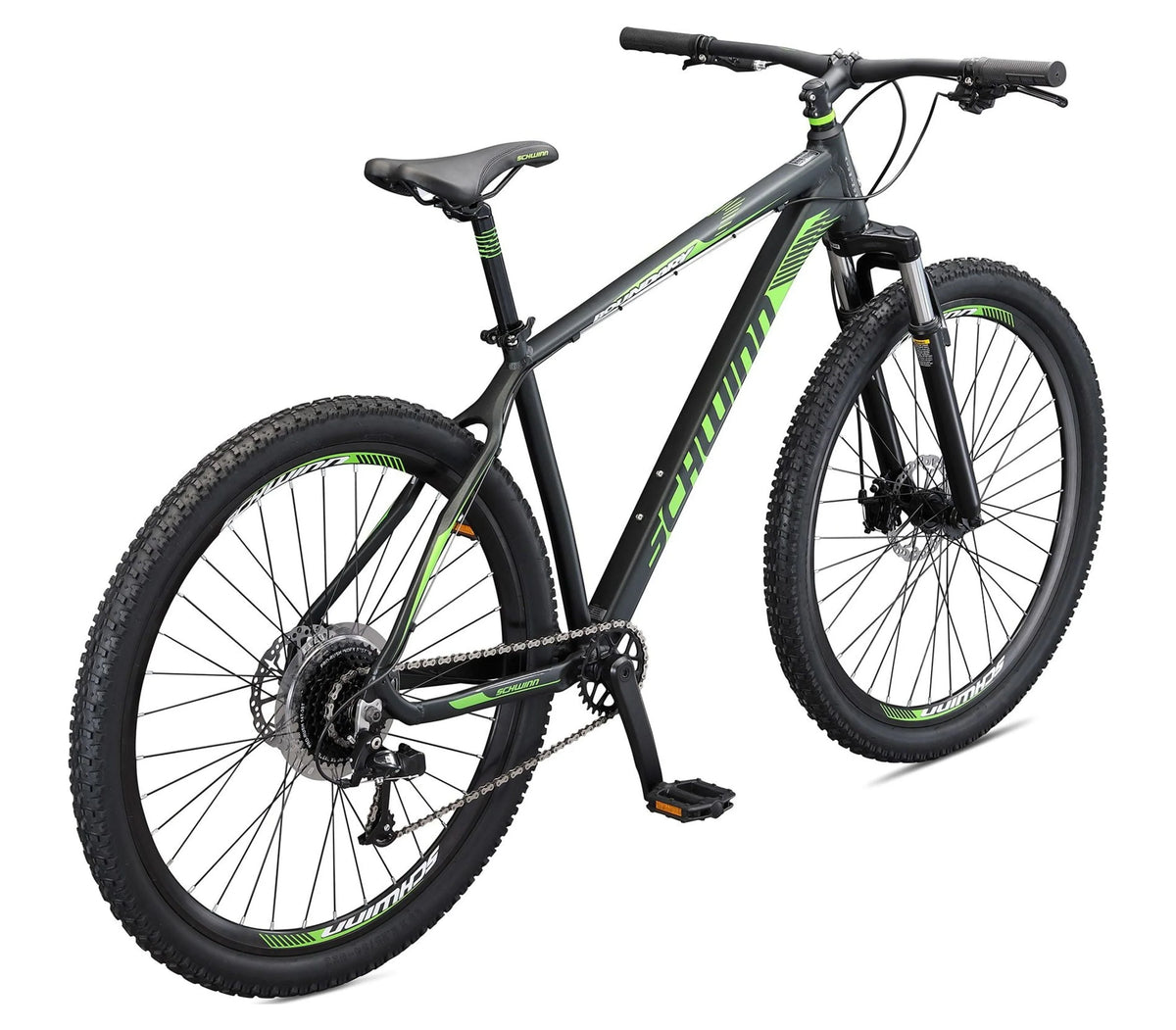 Schwinn 29 - In. Boundary Mens Mountain Bike, Black and Green - Product image 3