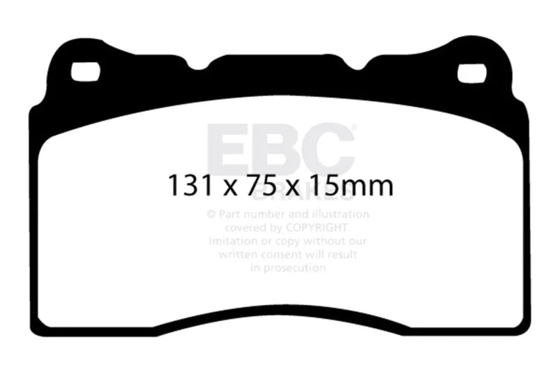 EBC - Front Redstuff Pad PN DP31210C