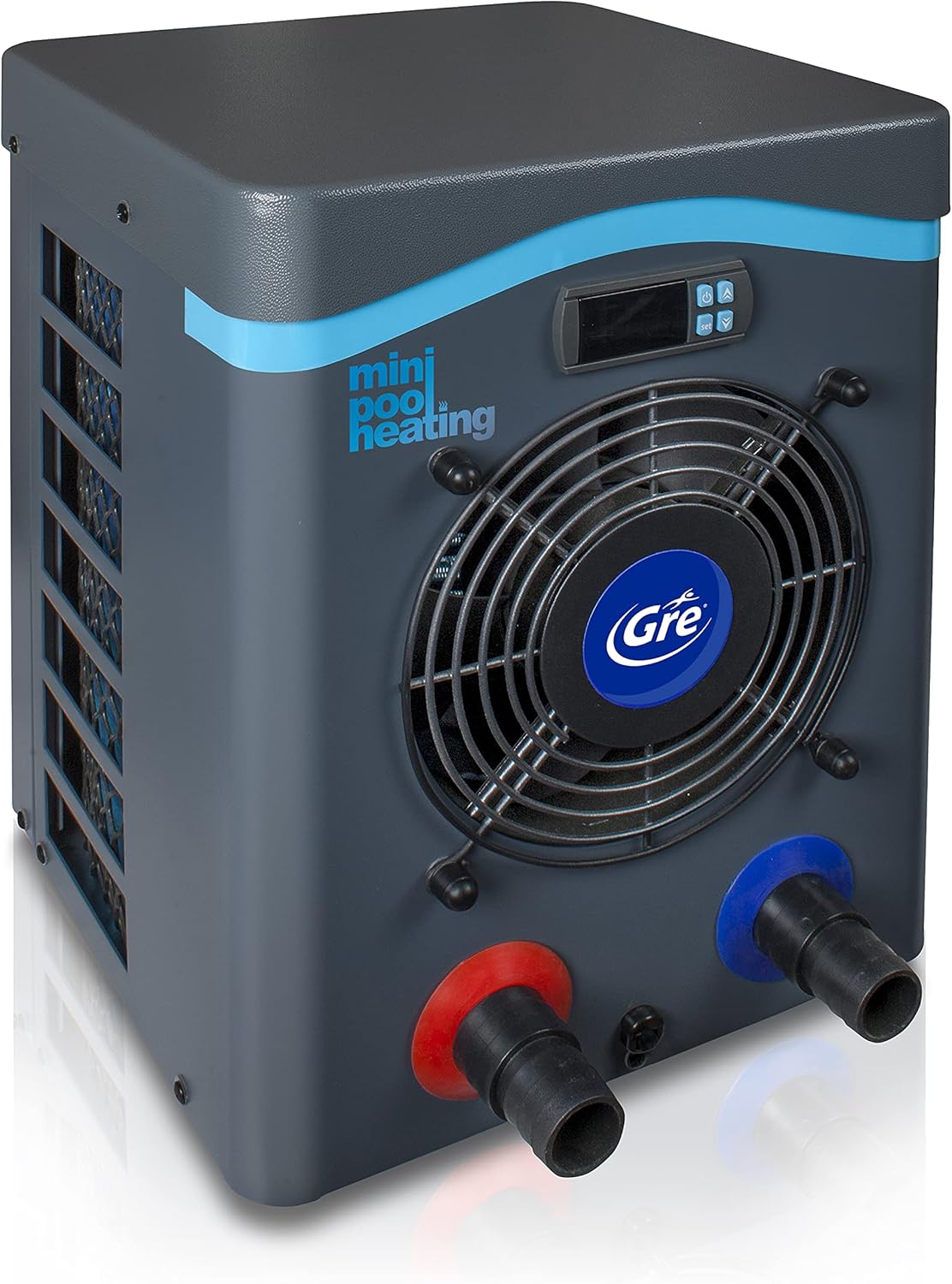 HPM40 HPM40-Mini Heat Pump for Above Ground Pools up to 40 m3, Black -