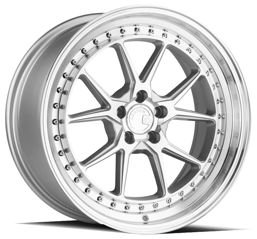 Aodhan DS08 18" 5x120 Silver w/Machined Face