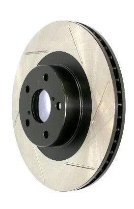 Stoptech Power Slot 89-96 Nissan 300ZX Slotted Front Left Cryo Rotor