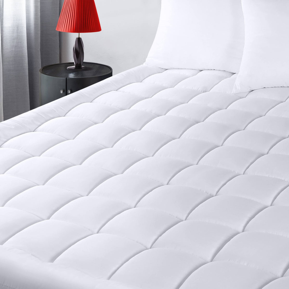 Utopia Bedding Quilted Fitted Premium Mattress Pad Twin Size - Pillow Top Mattress Topper - Product image 1