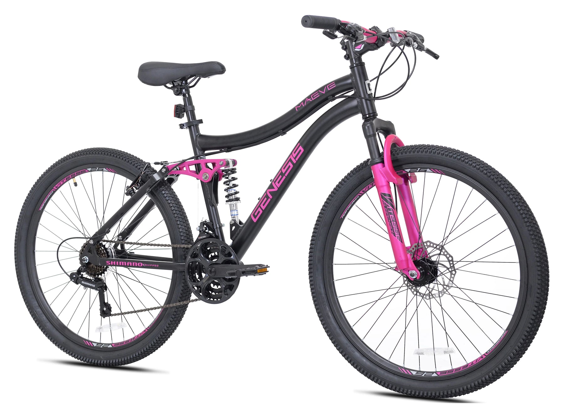 Kent Genesis 26 In. Maeve Women'S Mountain Bike, Black and Pink - Product image 2