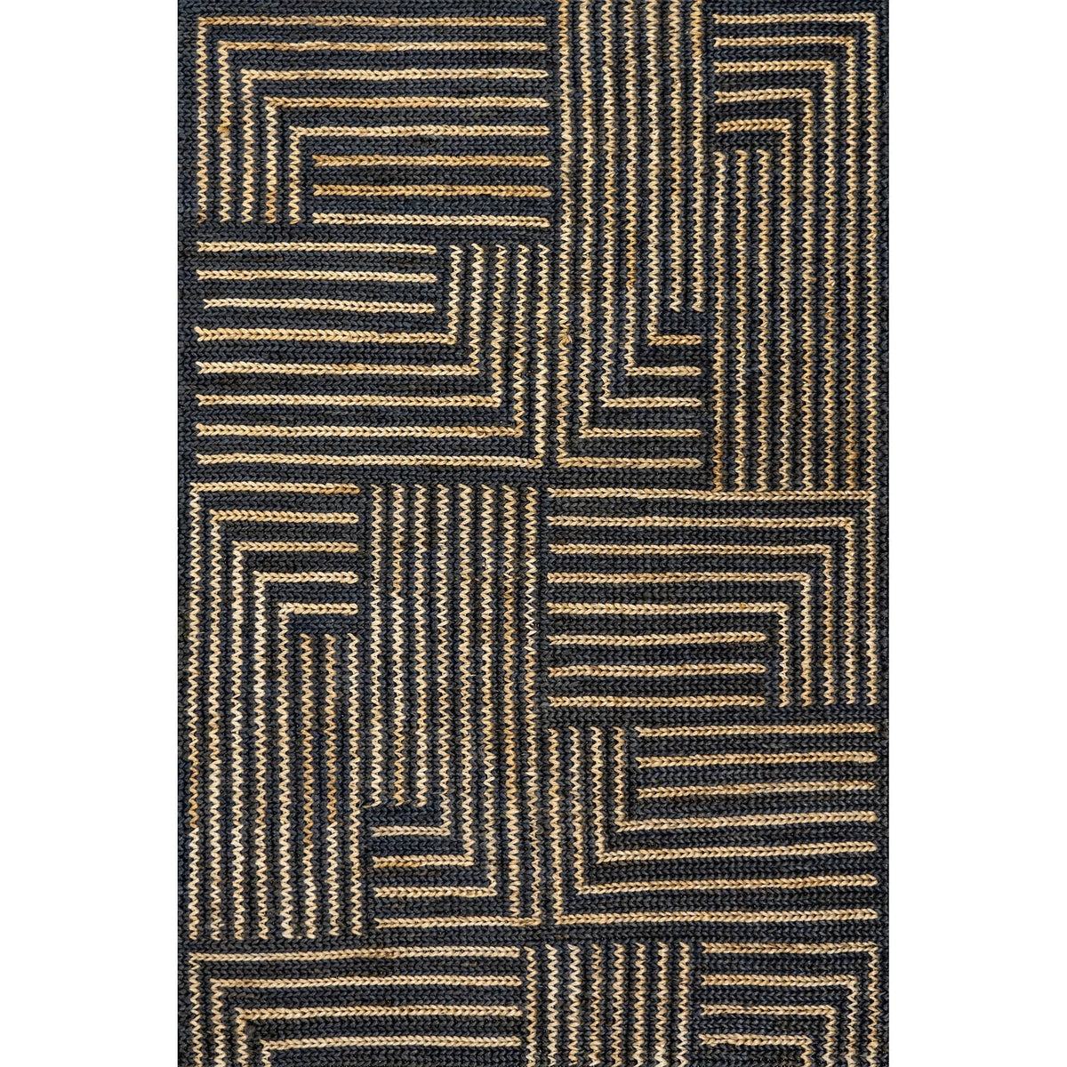 nuLOOM Lauren Liess Grassland Handwoven Jute Area Rug, 5' x 8', Ivory - Product image 1