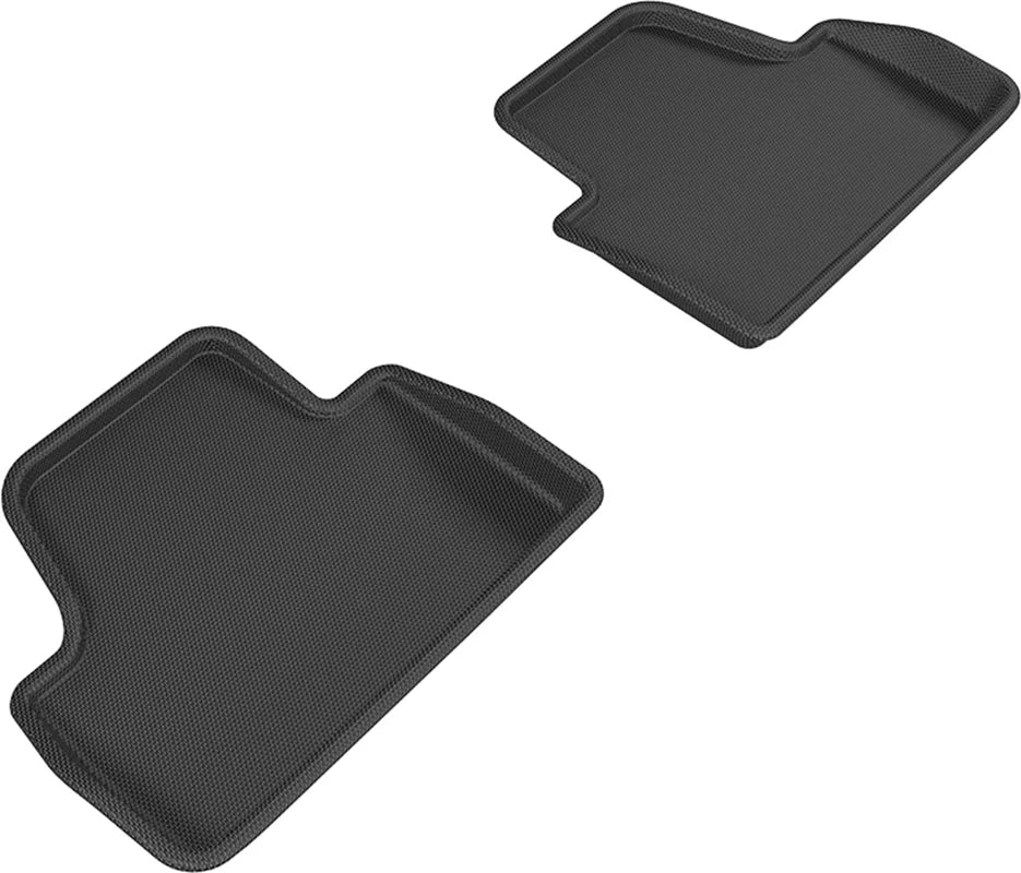 3D MAXpider L1BM06821509 - 14-20 BMW 4 Series Convertible Kagu 2nd Row Floormats - Black