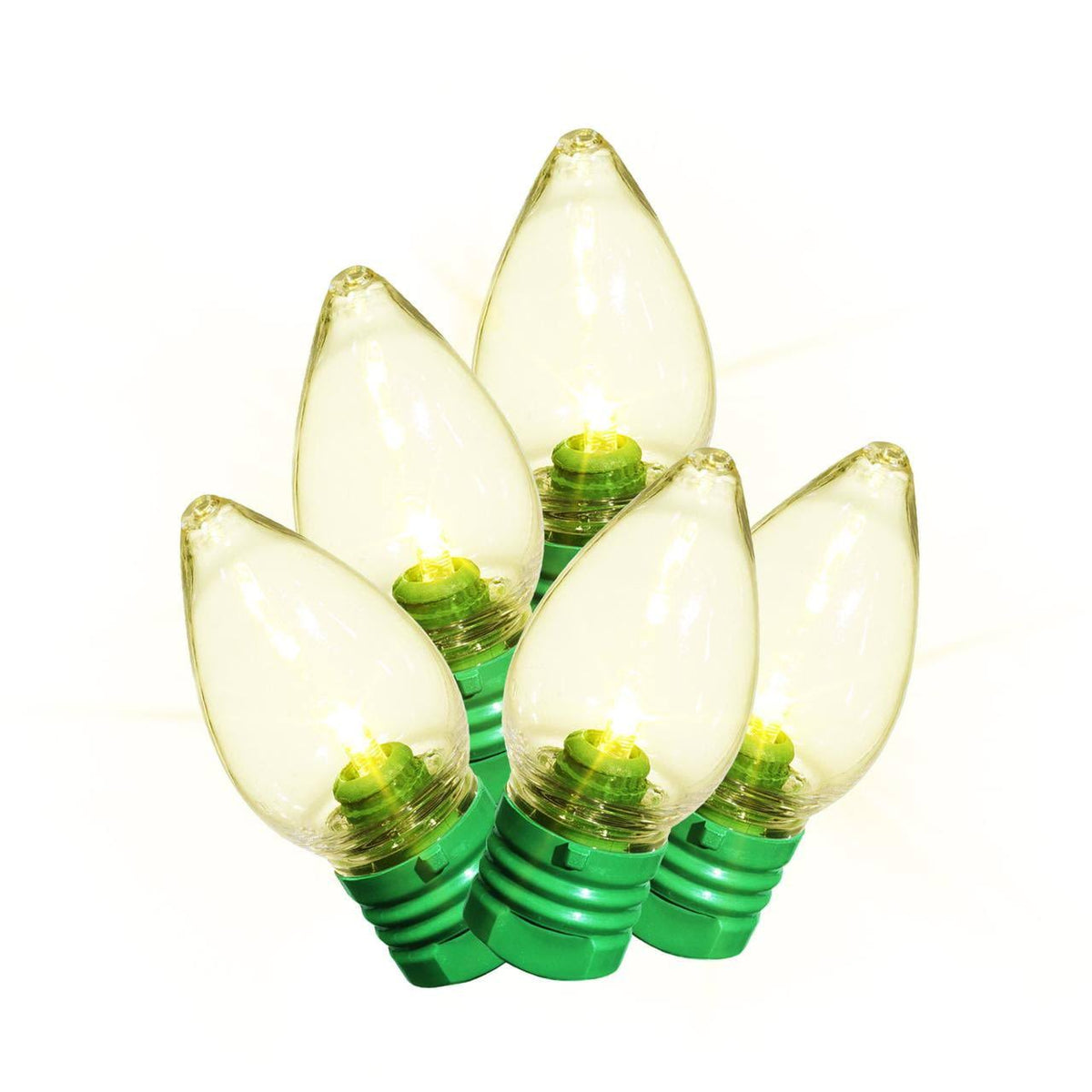 Holiday Time Super Bright Incandescent-Style C7 LED Christmas Lights - Warm White - 15 ft - Product image 1