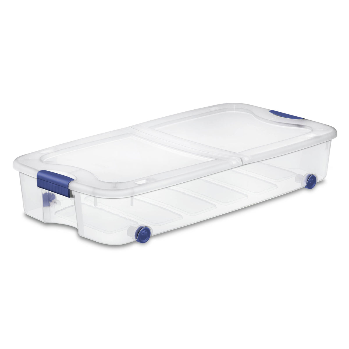 Sterilite Plastic 66 Qt. Ultra Storage Box Stadium Blue Set of 4 - Product image 1