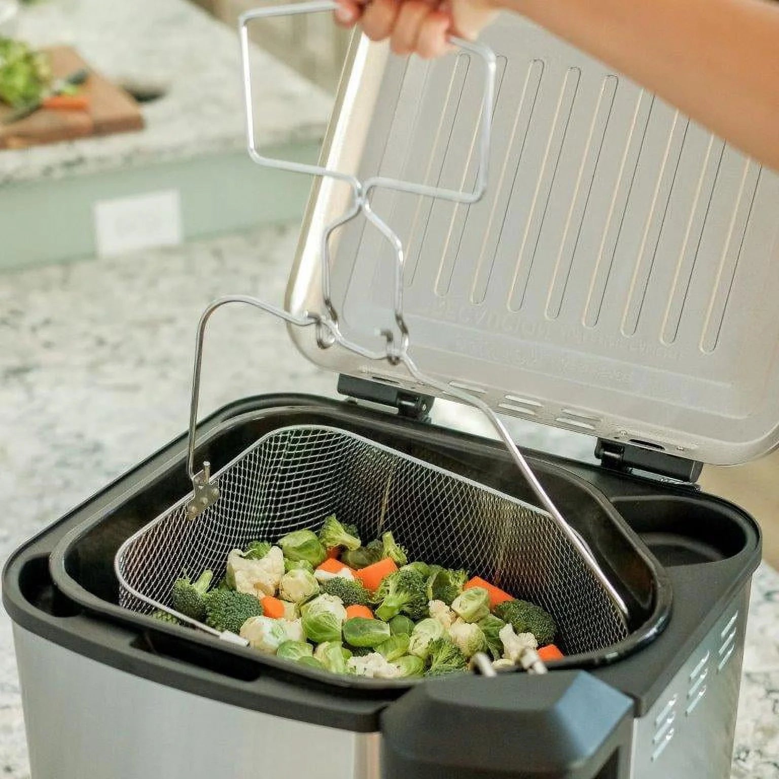 Masterbuilt 10 Liter XL Electric Fryer, Boiler, Steamer in Silver - Product image 8