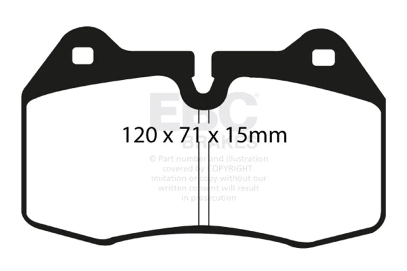 EBC - Front Redstuff Pad PN DP31644C