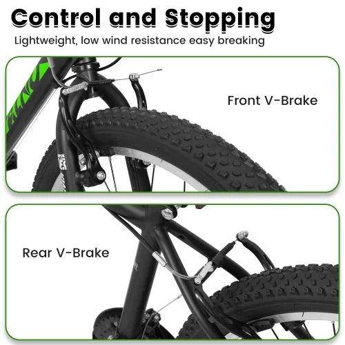 POWANLI 26" Mountain Bike for Women, 21 Speeds Mountain Bicycles with Dual Disc Brakes and 100mm Front - Product image 18