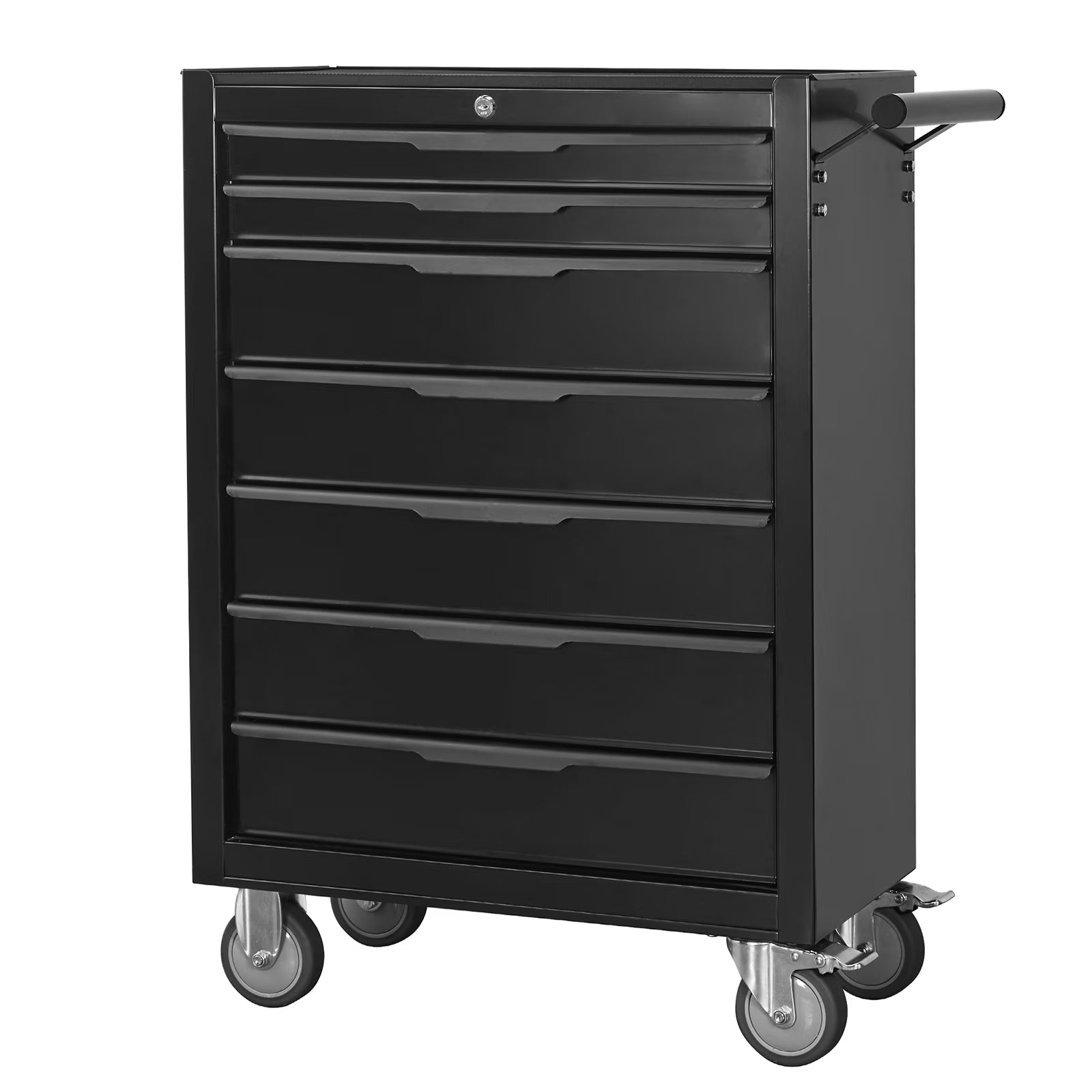 7 - Drawer Rolling Tool Chest Cabinet, Large Capacity Metal Tool Box with Wheels and Cylinder Locking - Product image 1