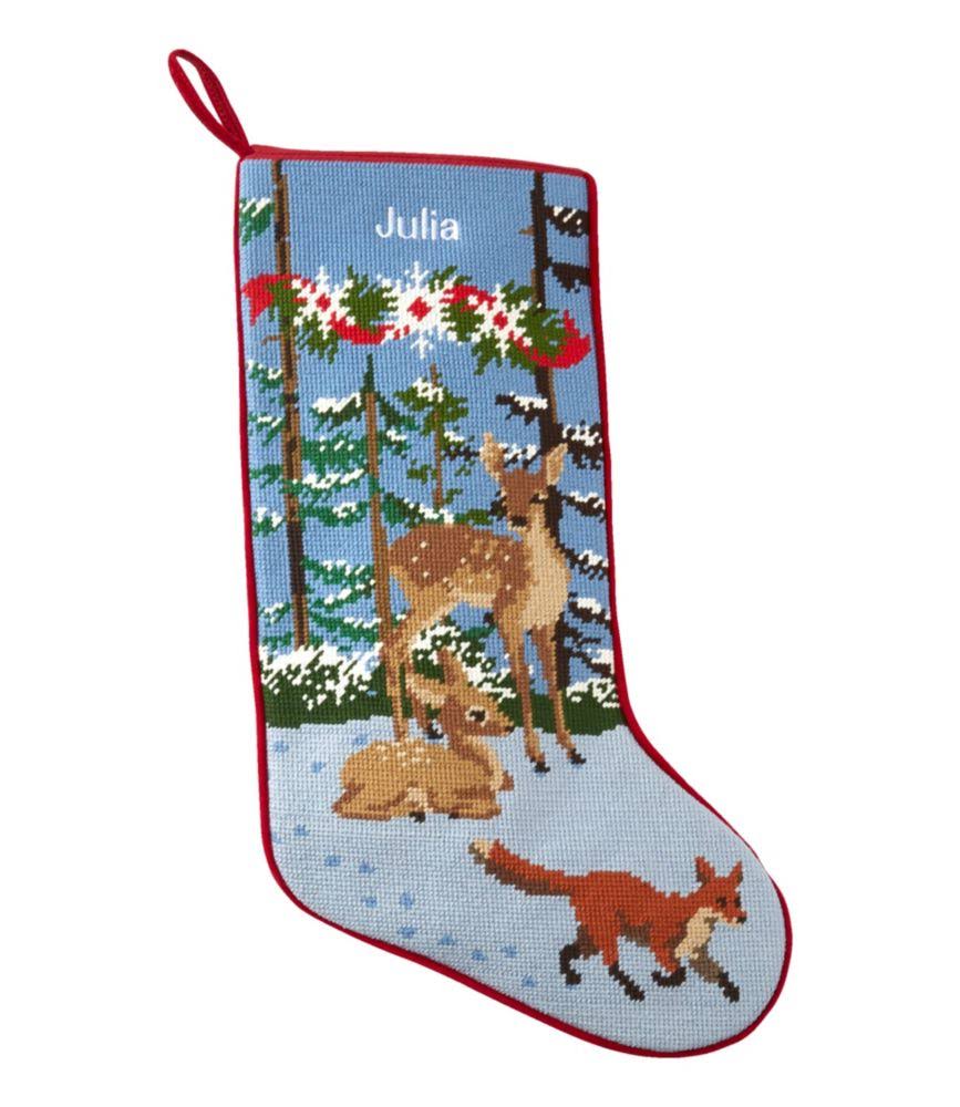 Christmas Needlepoint Stocking, Cotton Multi Color - L.L.Bean - Product image 1