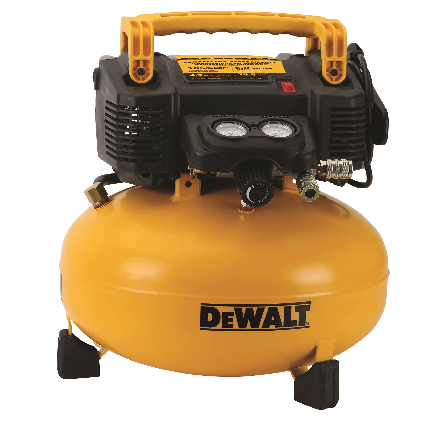 DeWalt DWFP55126 6 Gallon 165 PSI Pancake Compressor - Product image 1