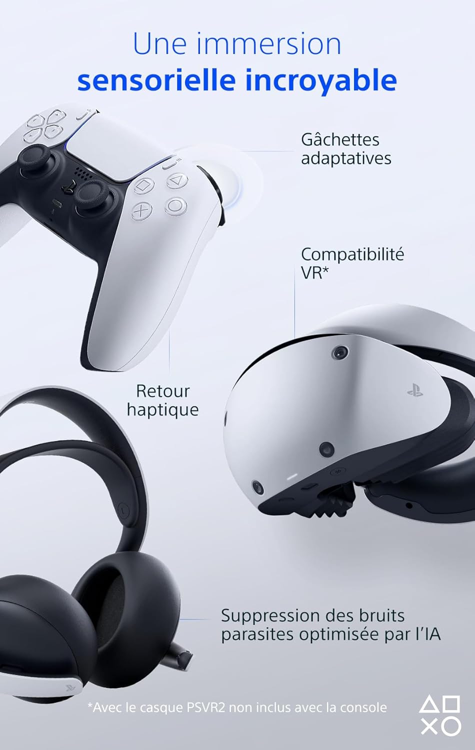 Sony Playstation, 5 Digital Edition, with 1 DualSense Wireless Controller, Color: White