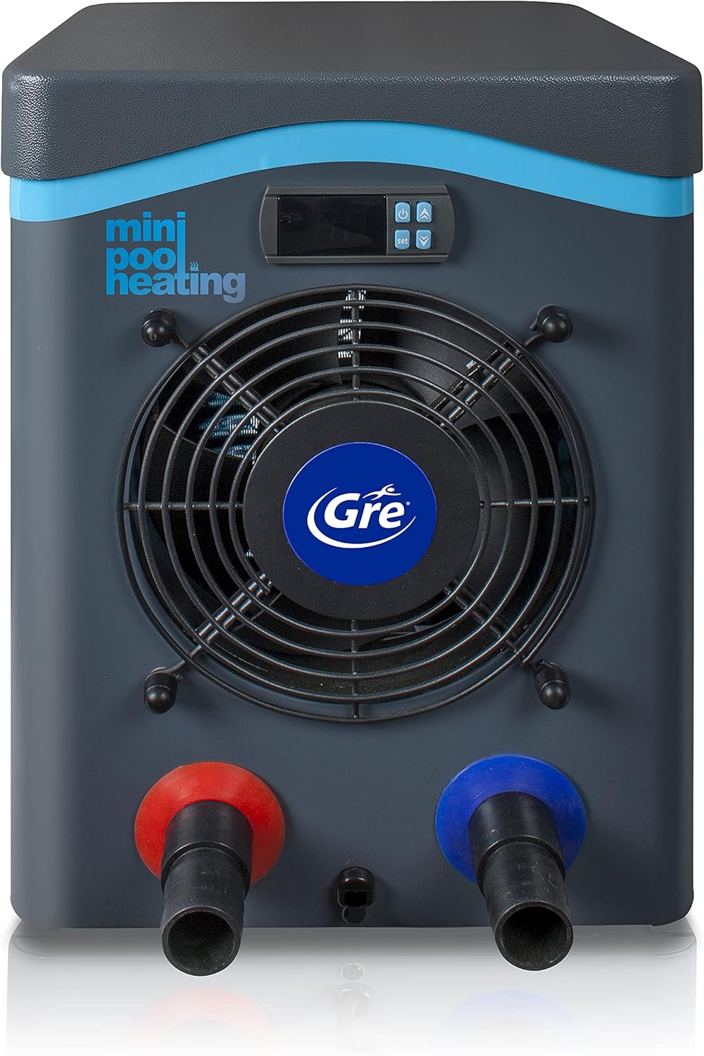 HPM40 HPM40-Mini Heat Pump for Above Ground Pools up to 40 m3, Black -