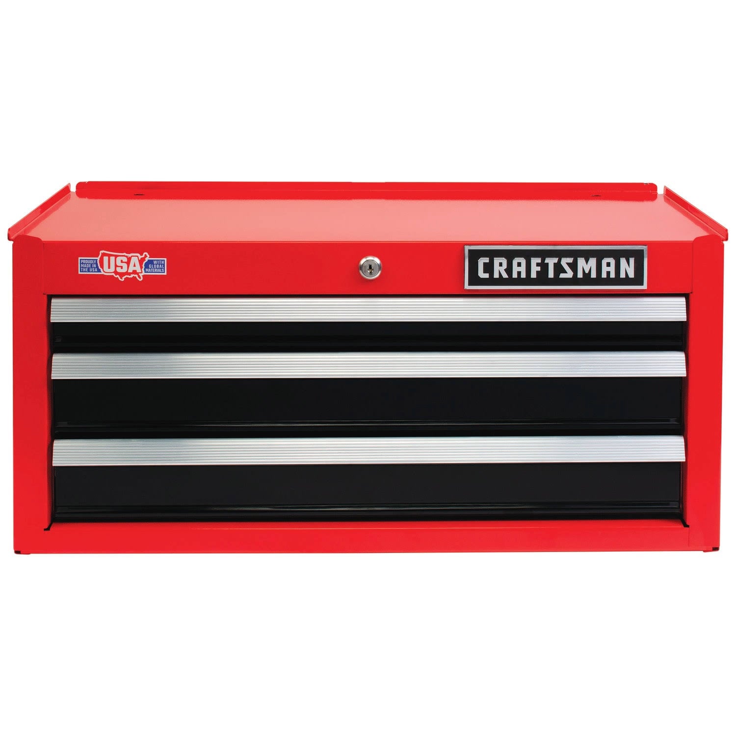 Craftsman 2000 Series 26-in W x 12.25-in H 3-Drawer Steel Tool Chest (Red) Cmst98246rb-Instock - Product image 1