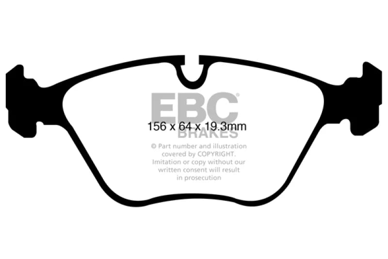 EBC - Front Yellowstuff Pad PN DP41994R