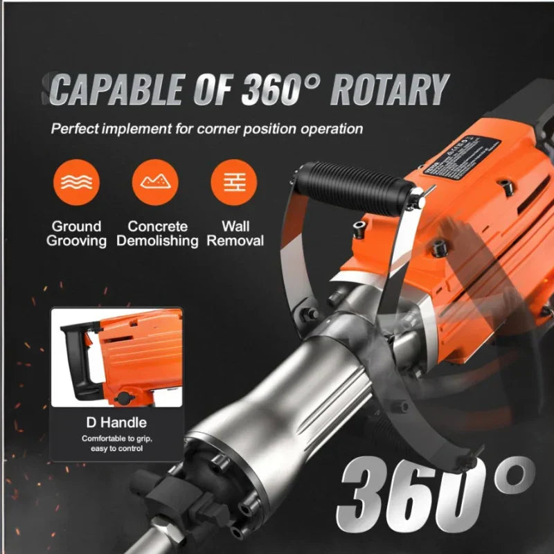 Professional Demolition Jackhammer 2200 W -