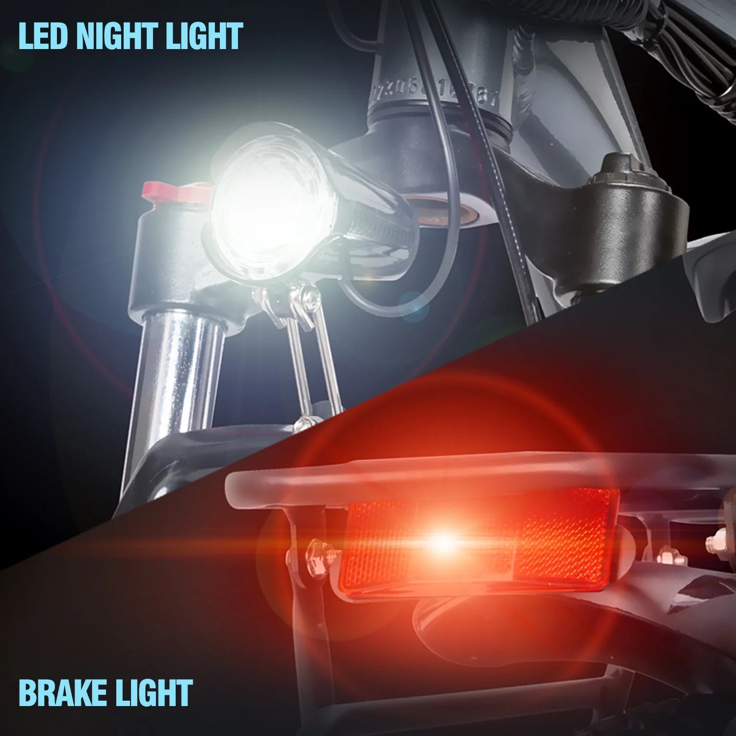 Dual Motor PEAK 3000W Electric Bike for Adults, 31mph 48V 23ah Electric Bicycle - Product image 18