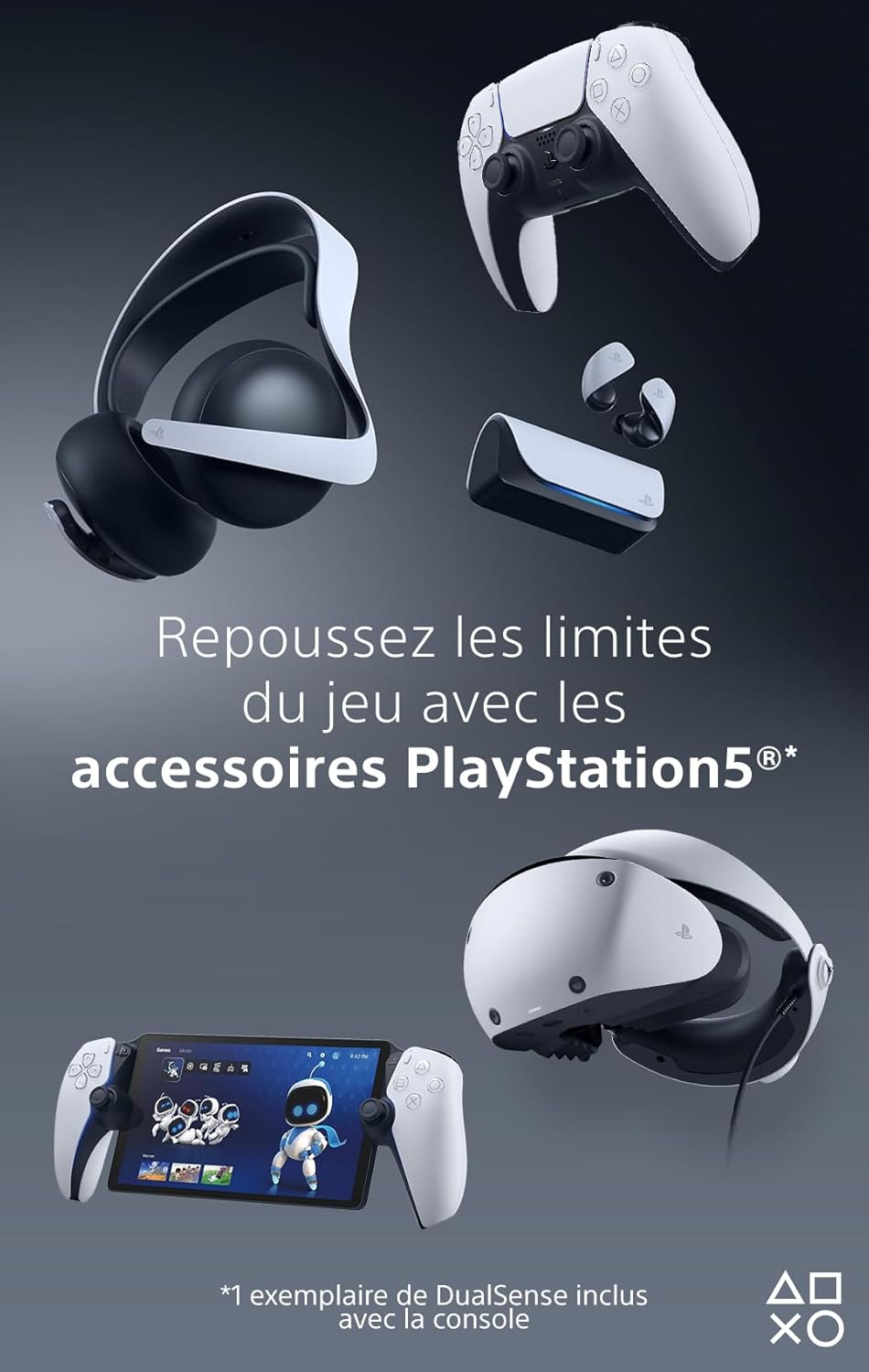 Sony Playstation, 5 Digital Edition, with 1 DualSense Wireless Controller, Color: White