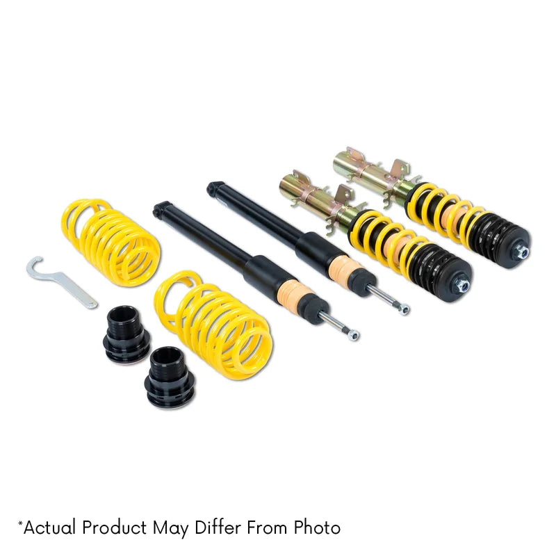 ST Suspensions 132100BK ST X Coilover Kit - Audi A4 (B9) Sedan 2WD