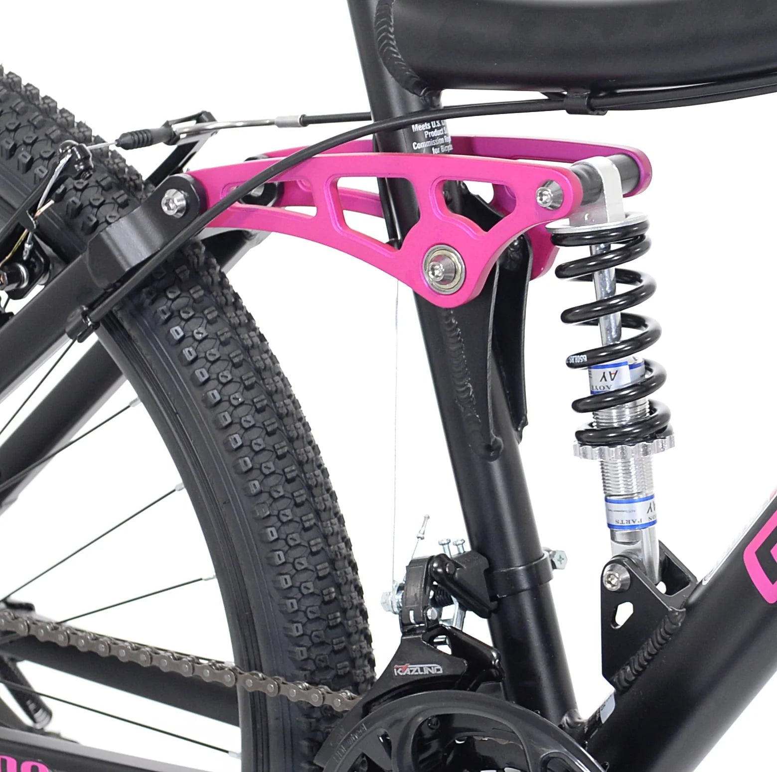 Kent Genesis 26 In. Maeve Women'S Mountain Bike, Black and Pink - Product image 6