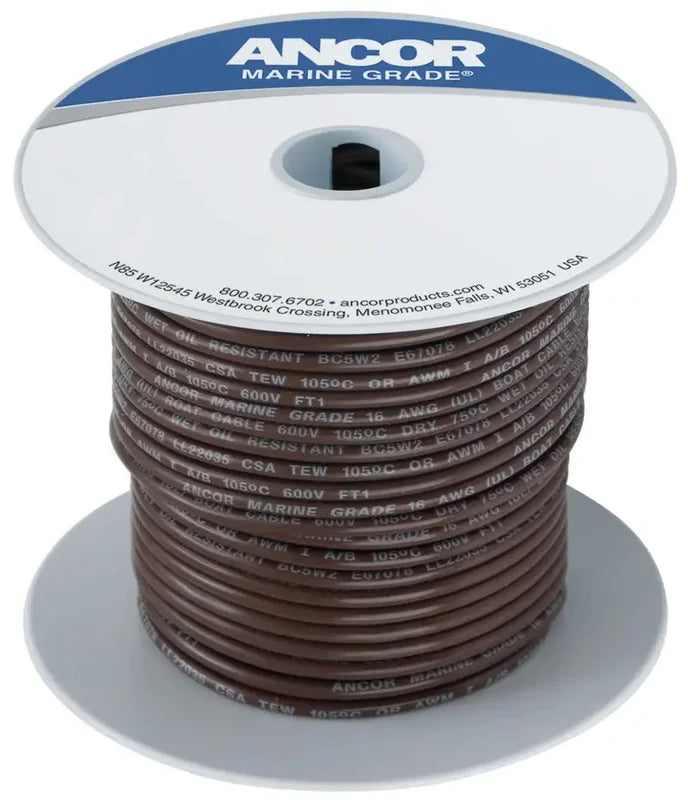 Ancor 104210 100' #14 Brown Tinned Copper