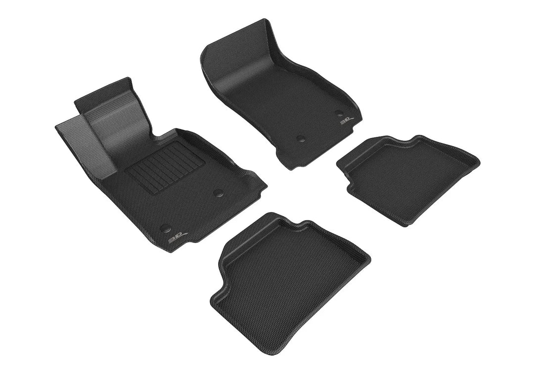 3D MAXpider L1BM03601509 - 12-19 BMW 1 Series Kagu Floor Mat- Black R1 R2