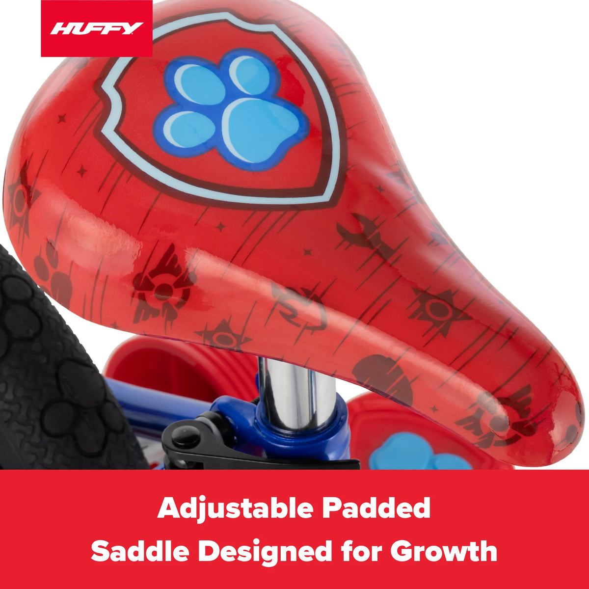 Huffy 12" Paw Patrol Kids' Bike, Fits Riders 3'1" - 3'5", Blue, Child, Boy'S - Product image 3