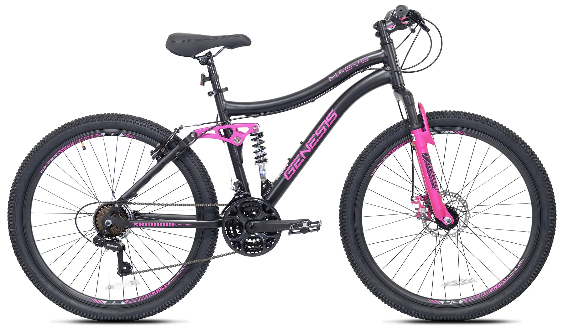 Kent Genesis 26 In. Maeve Women'S Mountain Bike, Black and Pink - Product image 1