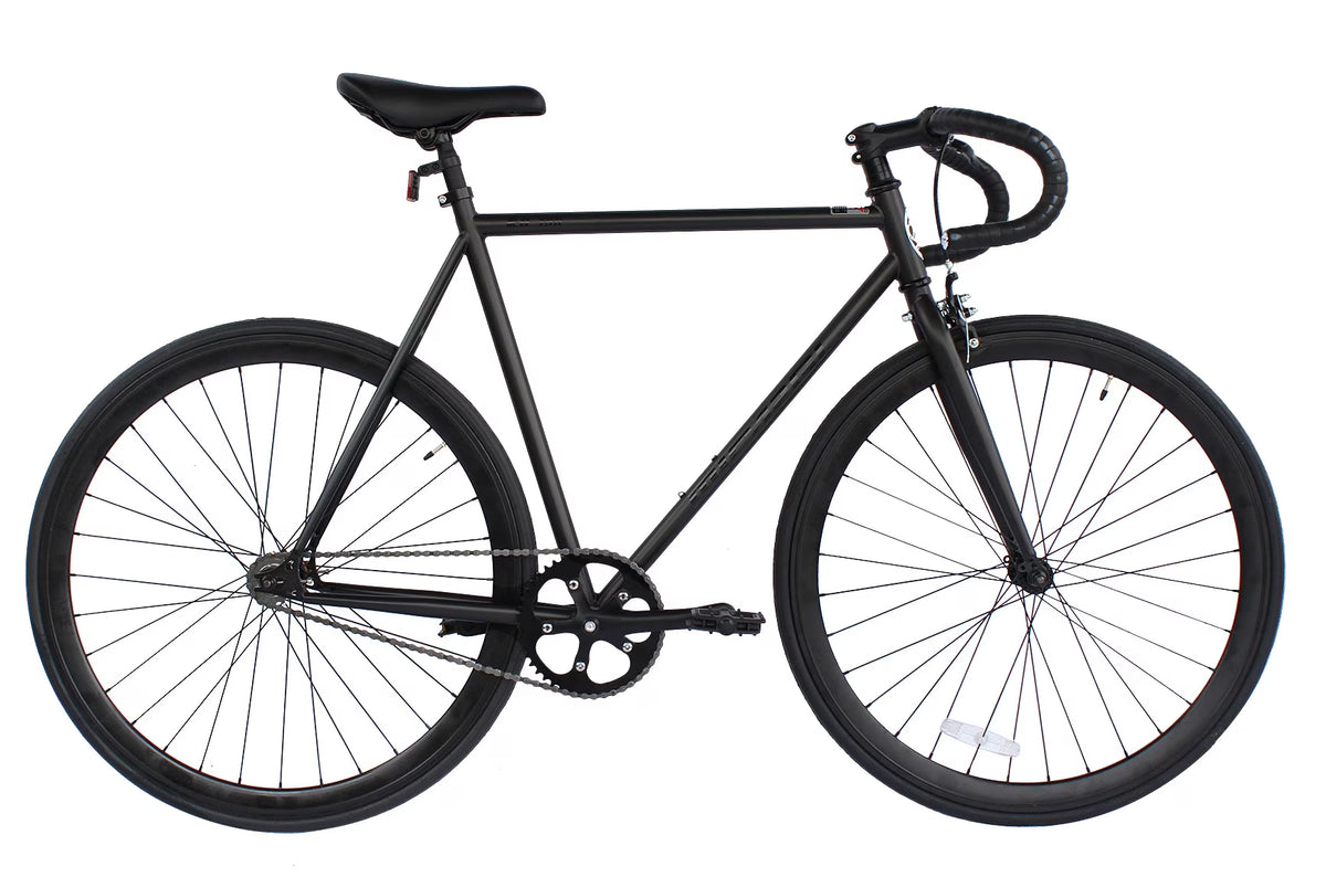 Wonder Wheels Fixed Bike 700C 57cm Hi - Ten Steel Frame Side Pull Brake Alloy Black Rims - Product image 1