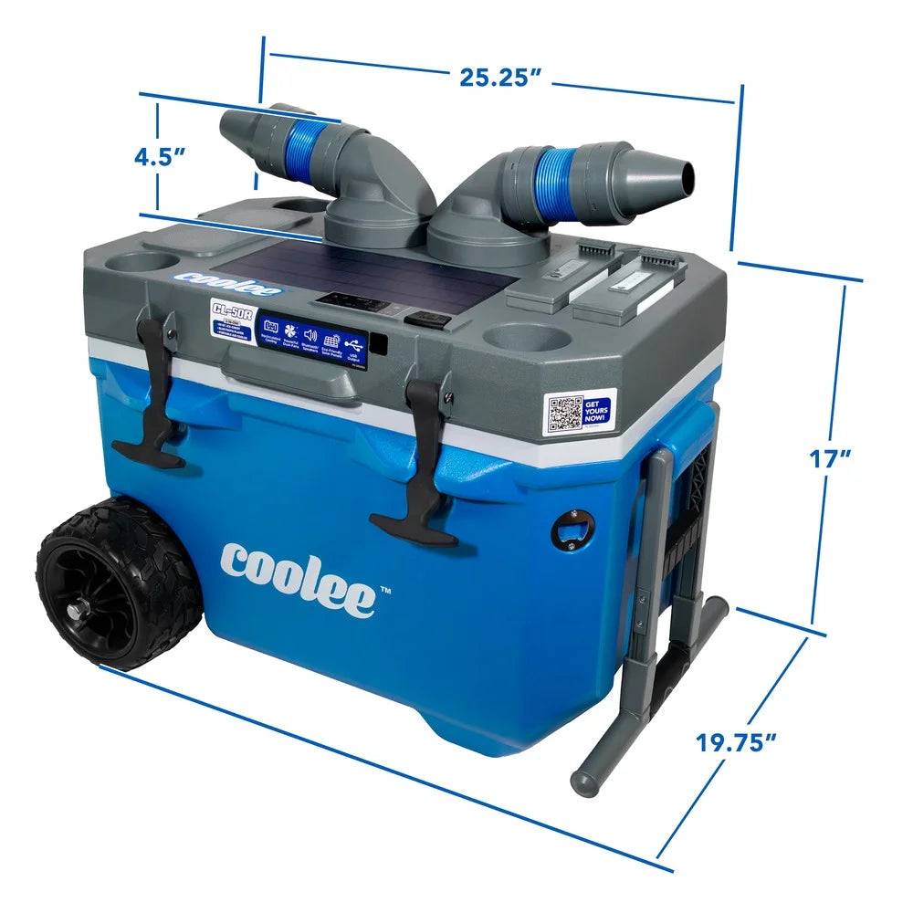 Bendpak CL - 50R Portable Air Cooler Ice Chest W/ Air Flow Nozzles and High Capacity Power Bank Connection - Product image 4