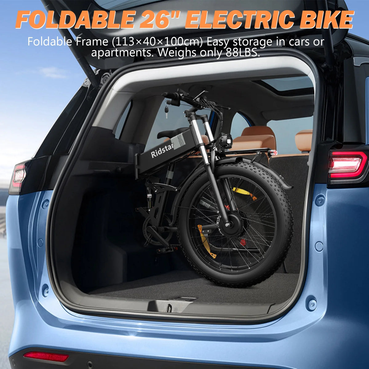 Dual Motor PEAK 3000W Electric Bike for Adults, 31mph 48V 23ah Electric Bicycle - Product image 31
